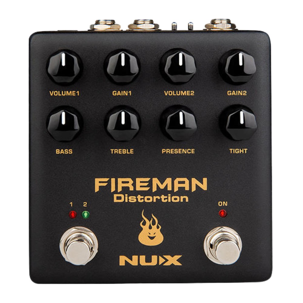 NUX Fireman Distortion Effects Pedal