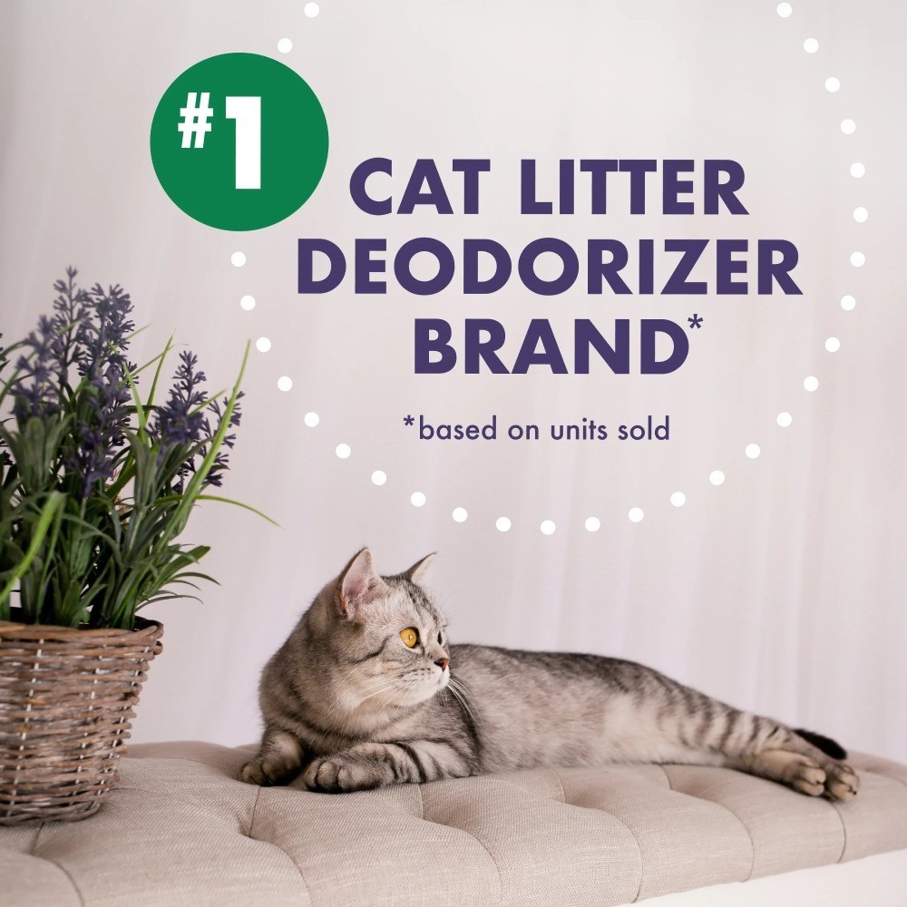 Forever Fresh Cat Litter Deodorizer, Pet-Friendly Lavender Scent, 33 oz