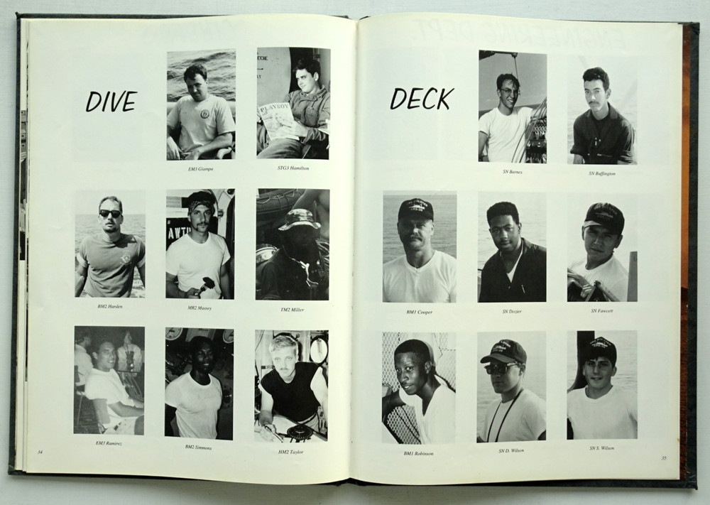 USS BOLSTER ARS-38 1994 FINAL CRUISE BOOK