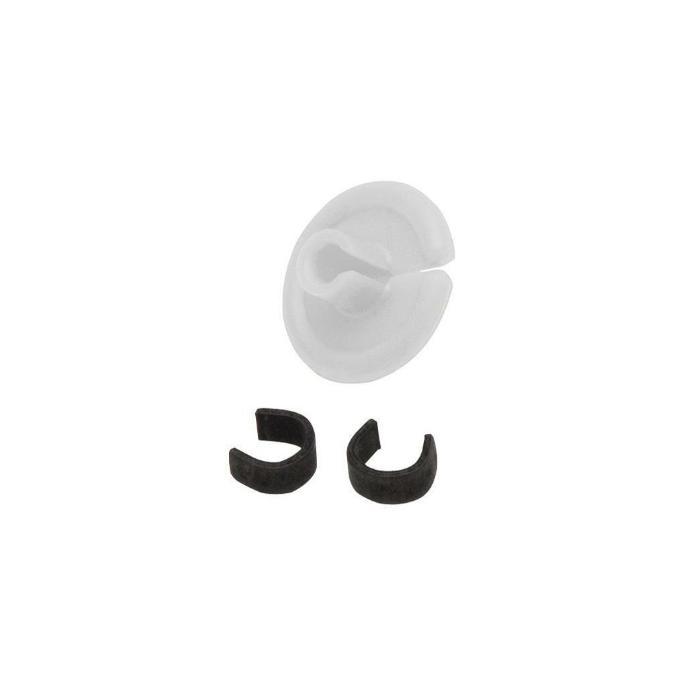 October Mountain String Love 2.0 Kisser Button White 25 pack