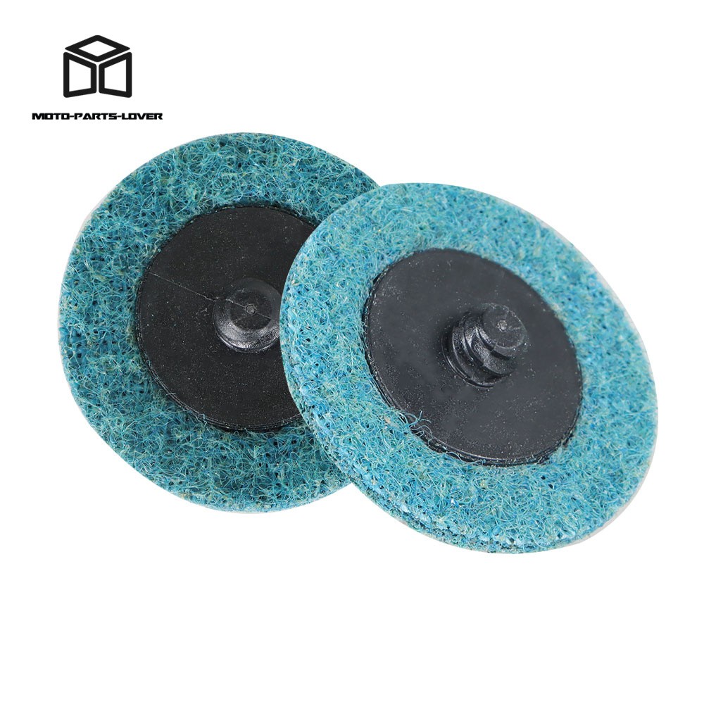 Fine Surface Conditioning Discs Roll Lock Grinder Sanding Pads 50Pcs 2" Disc