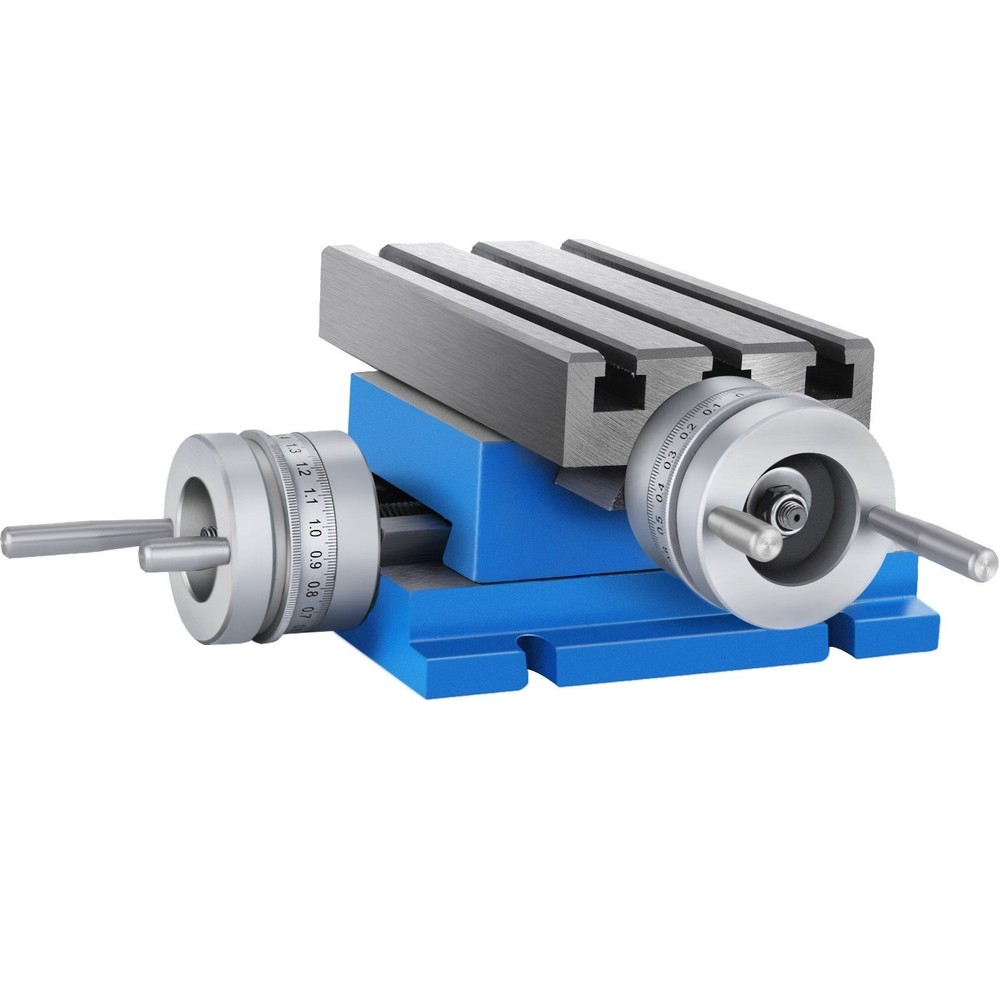 7.3x4in Compound Slide Milling Worktable & Cross Travel Precision