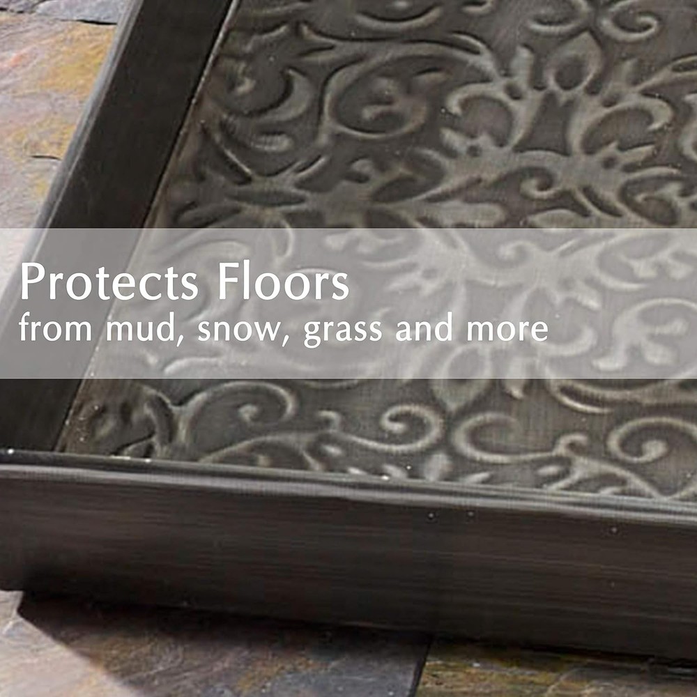 Versatile Enamel Boot Tray, Marbella Design