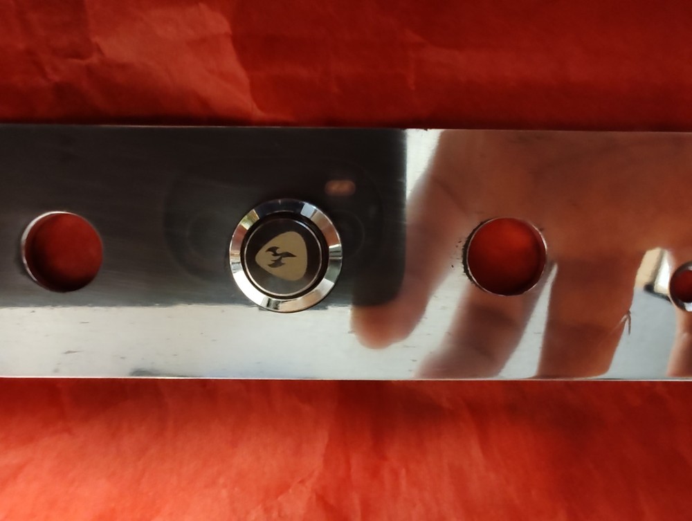 Guitar Kill Switch/Cutoff 16mm Momentary Push Button Full Kit Black