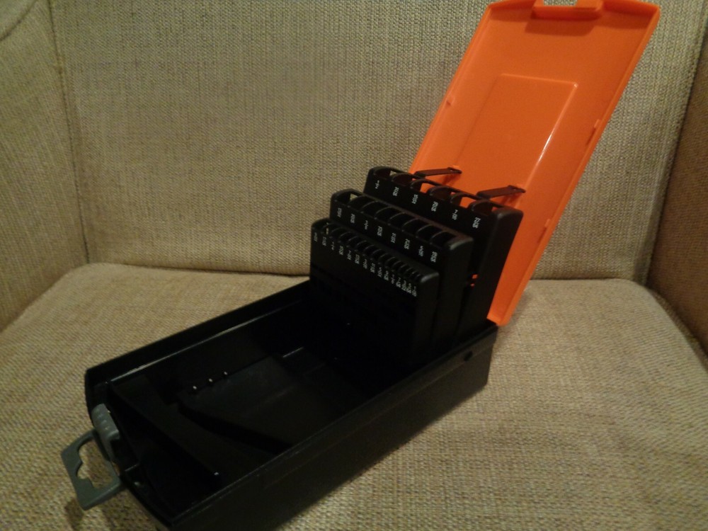 Drill Bit Case ( case only) EMPTY , NEW ,HOLDS 29 BITS