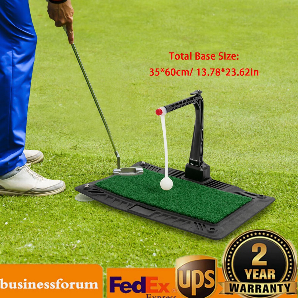 Adjustable Golf Swing Training Aid Hitting Trainer Ball Return Practice Tool US