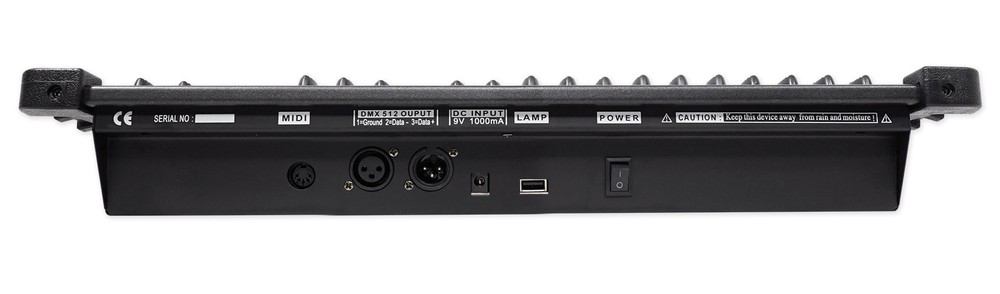 Rockville ROCKFORCE 384 Channel DMX Controller+Rechargeable Receiver+Transmitter