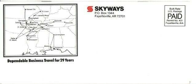 Skyways timetable 1983/11/15