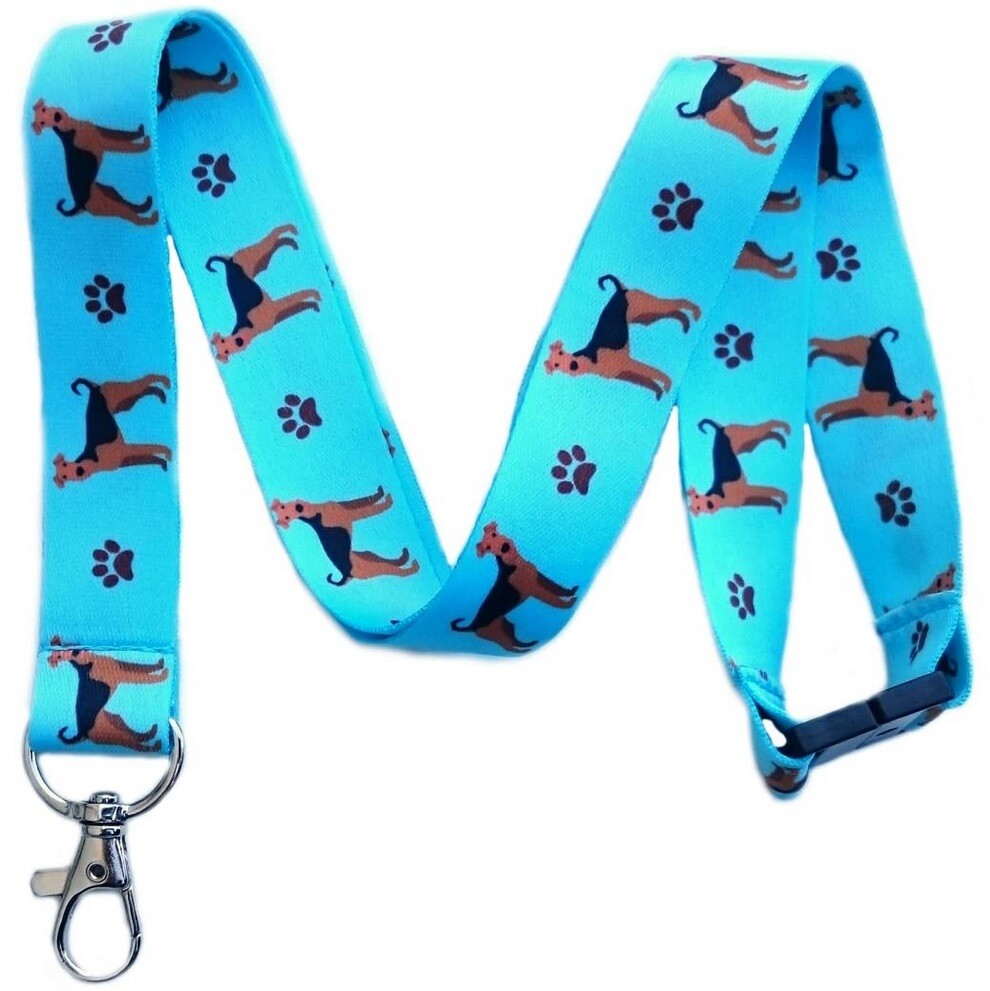 Dog Breed Lanyards Id Badge Holders Keychains By Execucat