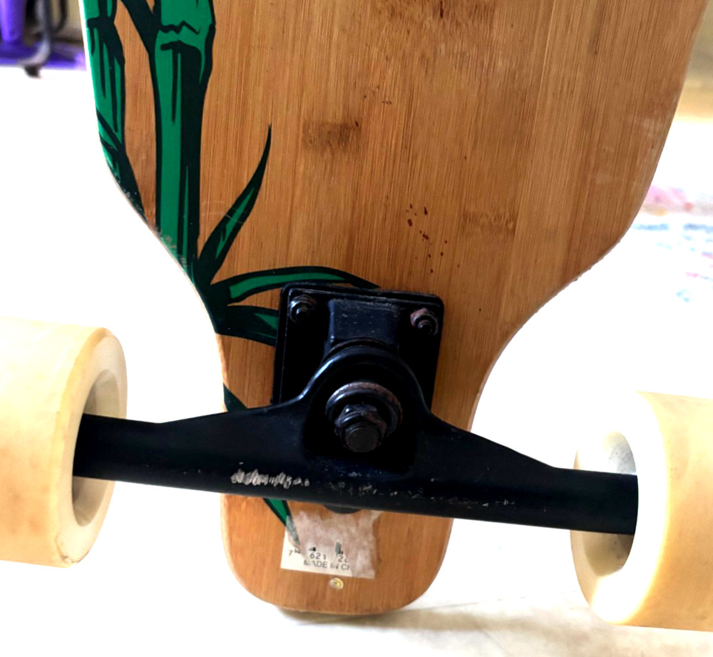 Krown Skateboards Exotics Bamboo Drop-Through Snapback 42” Longboard