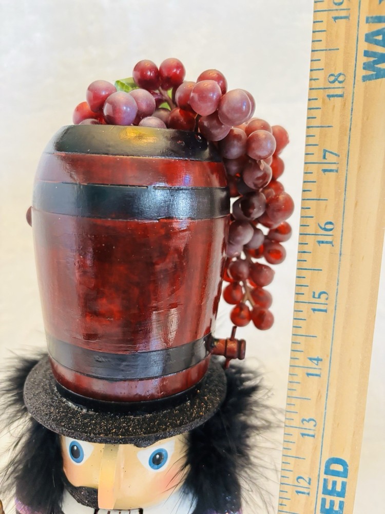 Kurt Adler 19" Hollywood Wine Nutcracker - Beautiful!!