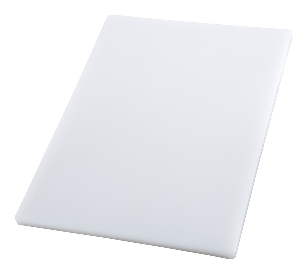 Cutting Board, 12" x 18" x 3/4", White (6 Each)