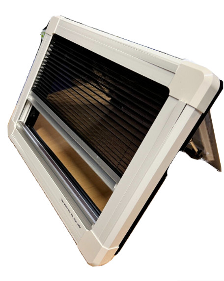 Flat Flush Windows Alloy Frame Blind Fly Screen Campervan Motorhome Van Horsebox