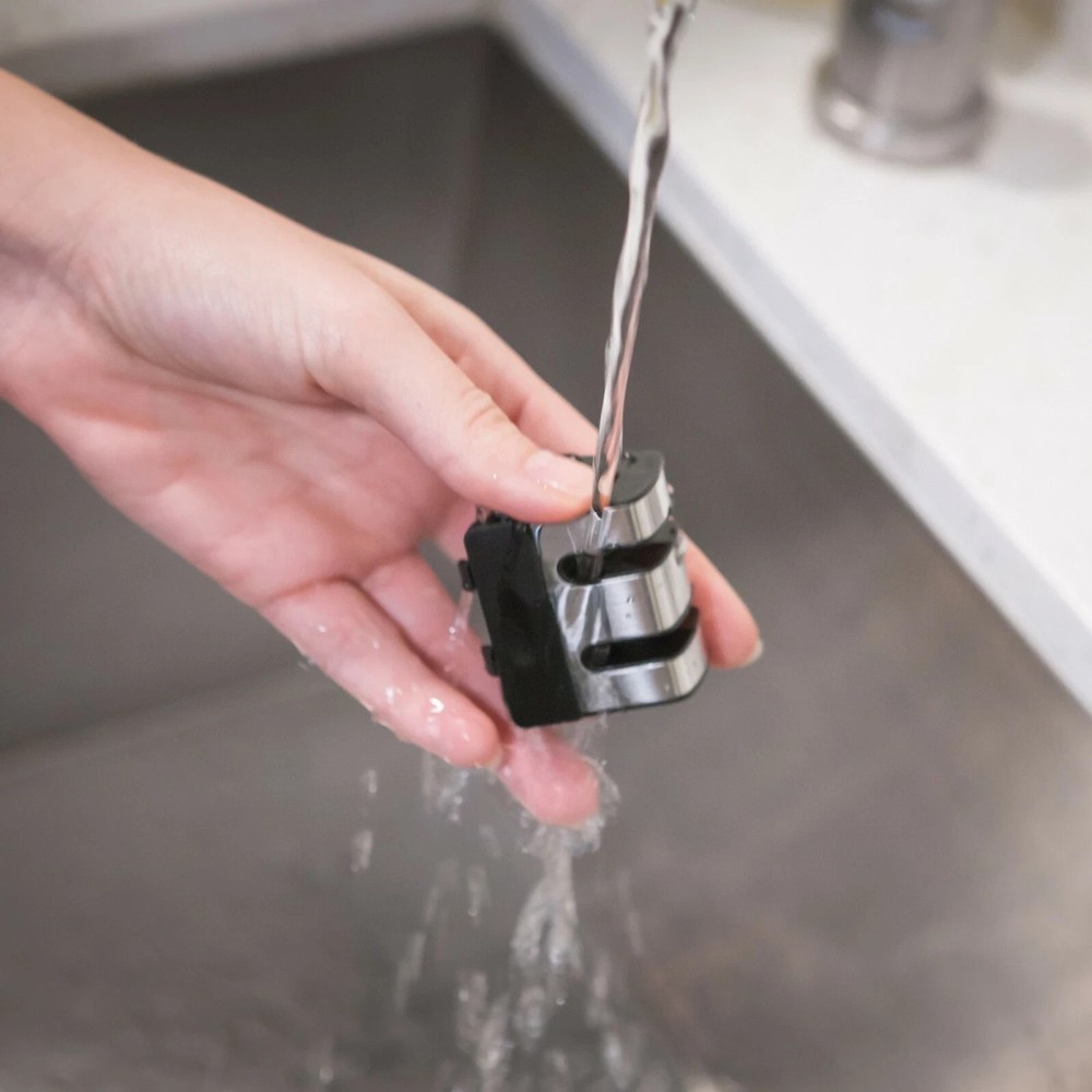 2 Stage Manual Knife Sharpener Carbide and Ceramic inserts FASTEDGE Black & Blue