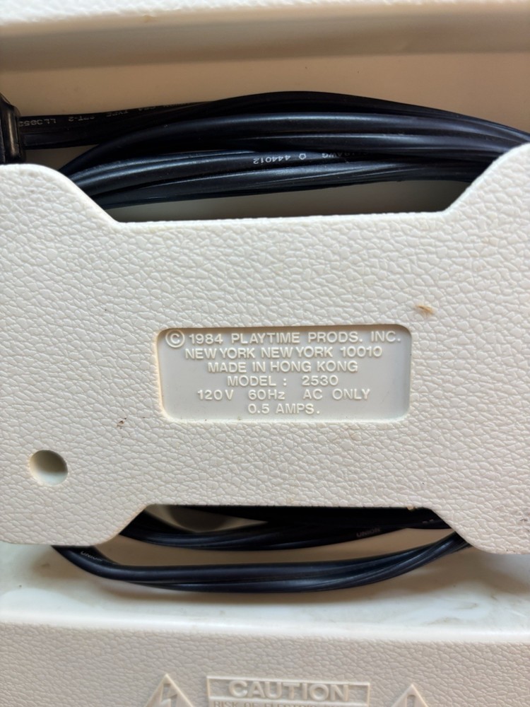 Vintage 1984 CARE BEARS Phonograph Record Player