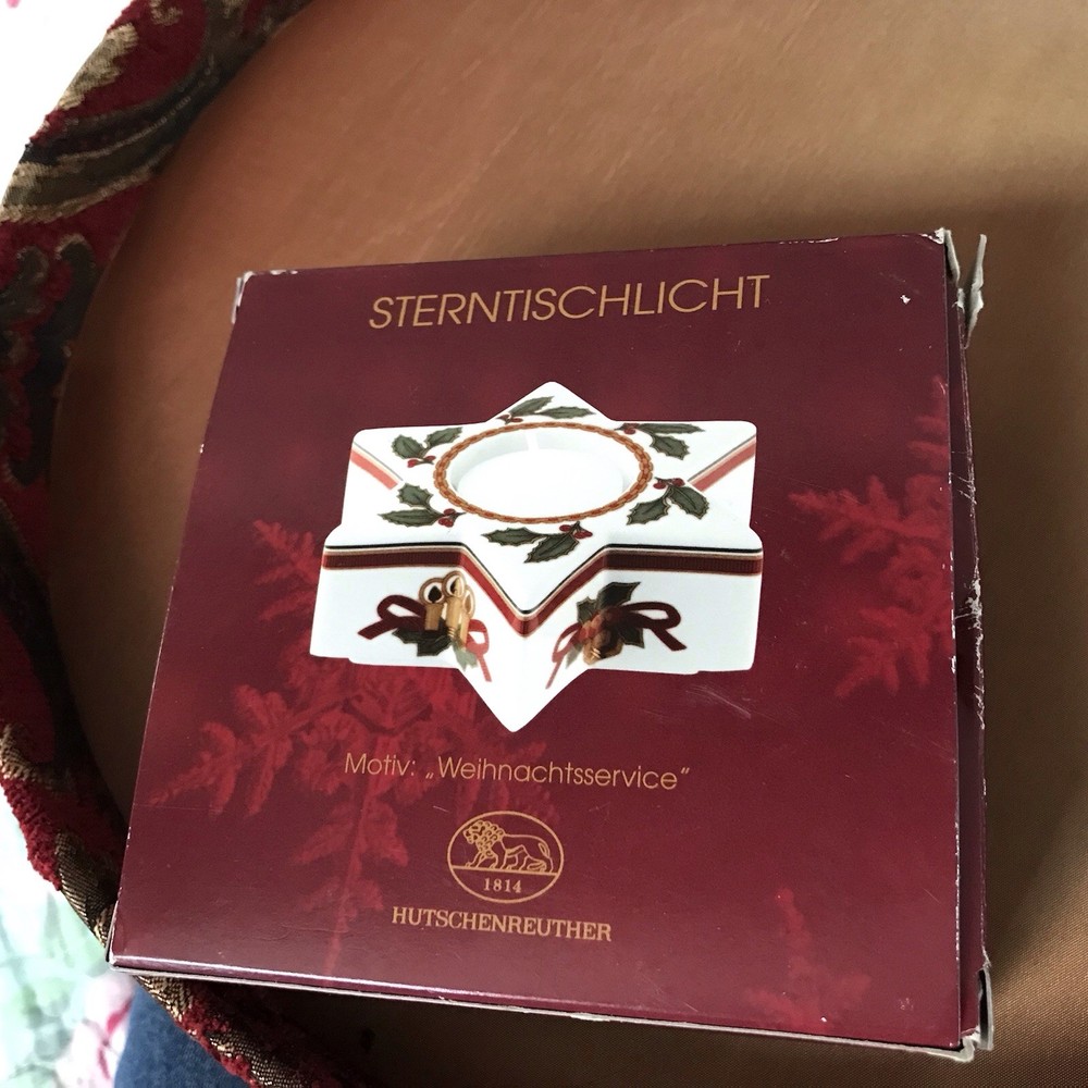 Sterntischlicht Tea light Holder With Doilie