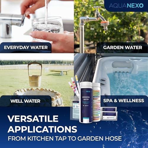 21 Parameters, 125 + 20 Drinking Water Test Strips + 2 x Coliform Bacteria