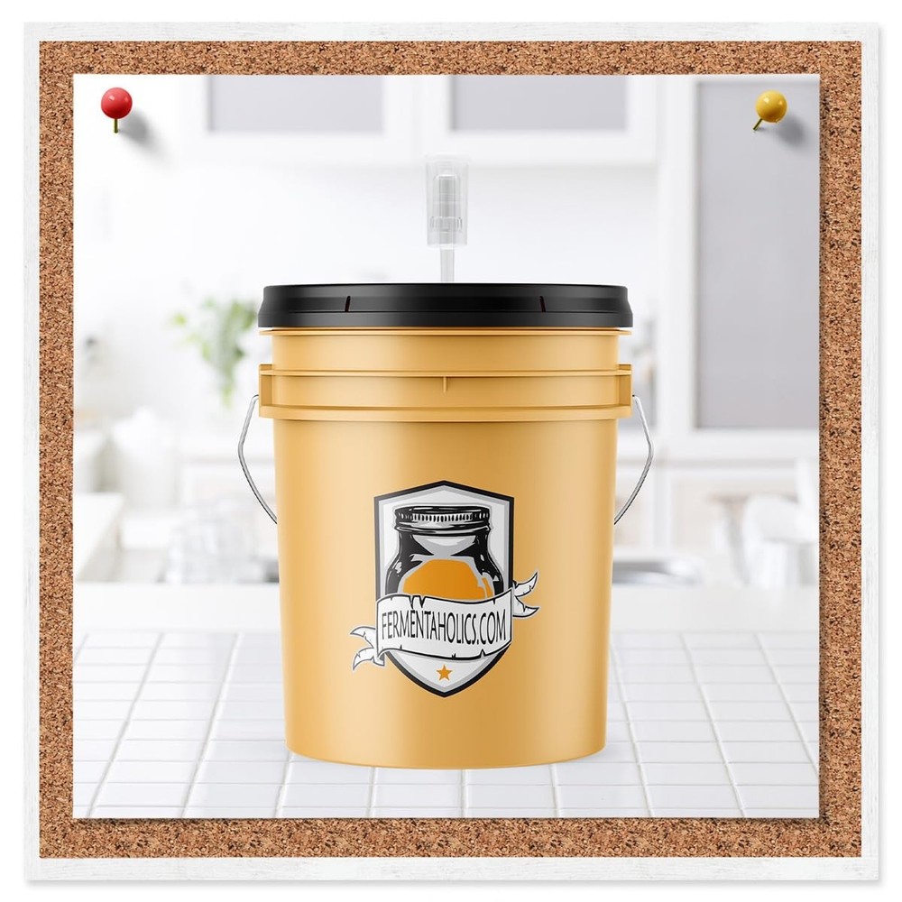 3piece Airlock 4 Pack โ€ Brewing & Fermentation Airlocks โ€ Use With Drille...