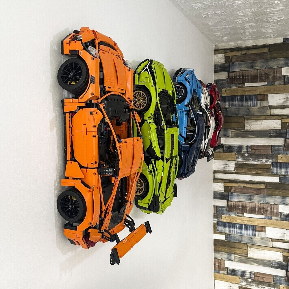 Upgrade LEGO® Technic™ - Wall Mount - Porsche, Lamborghini, Bugatti, Ferrari