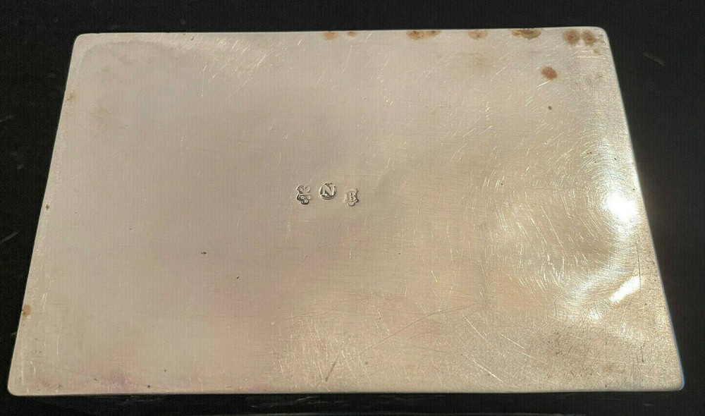 Hanau Nuremberg Germany 18th Centrury Silver Box