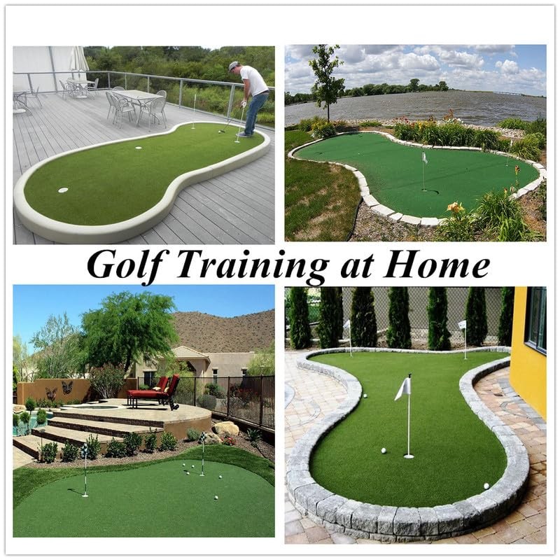 Golf Putting Green Turf 0.47 Custom Size 5FTx10FT Multi-use Artificial Grass ...