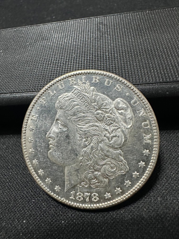1878 s morgan silver dollar UNC ++ PL