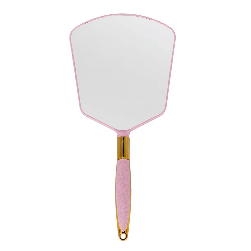 Handheld Mirror with Handle，Barber Hairdressing Handheld Mirrorfor for Sa