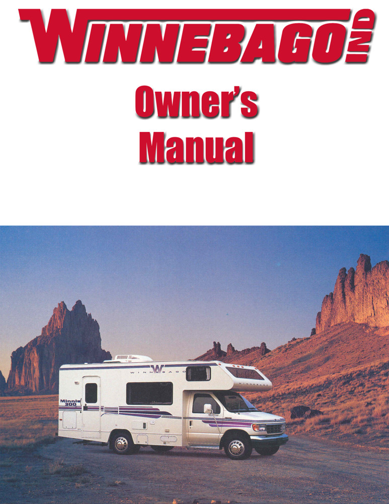 1995  Winnebago Minnie Home Owners Operation Manual User Guide