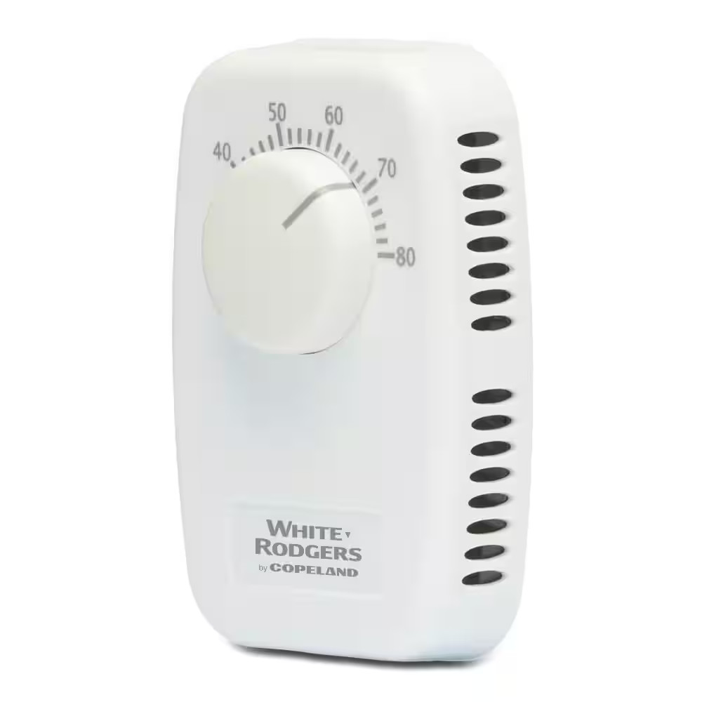 White-Rodgers B30 Baseboard Non-Programmable Thermostat - Single Pole