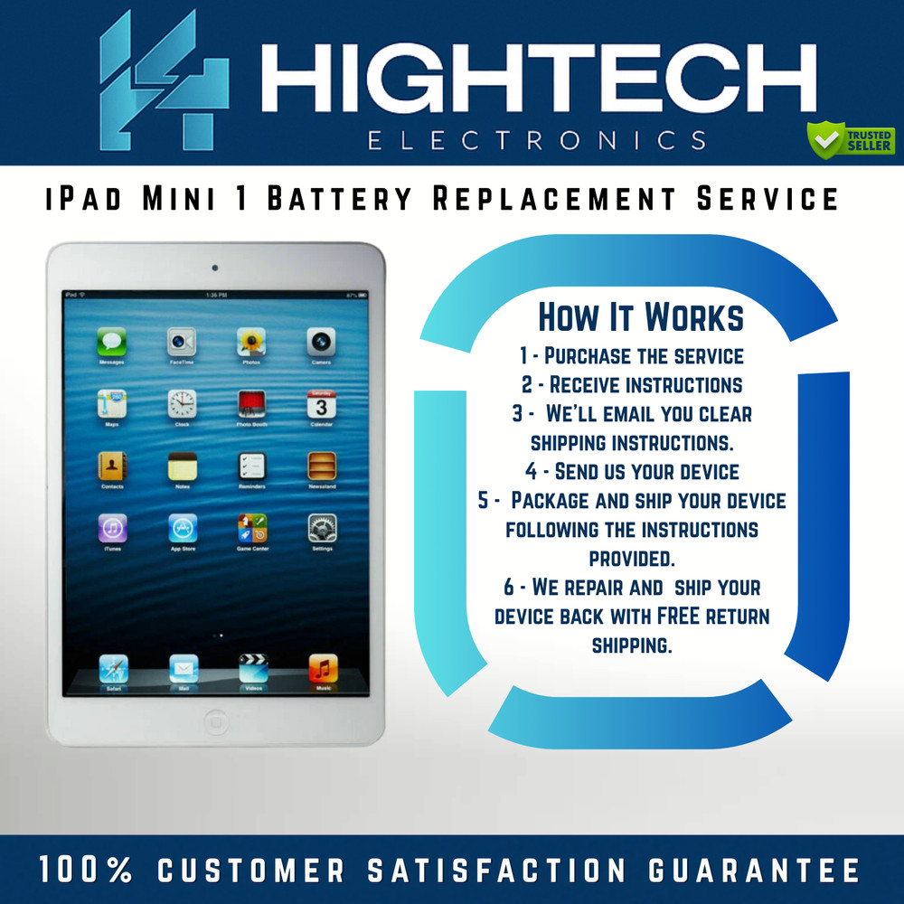 iPad Mini 1 Battery Replacement Service Repair