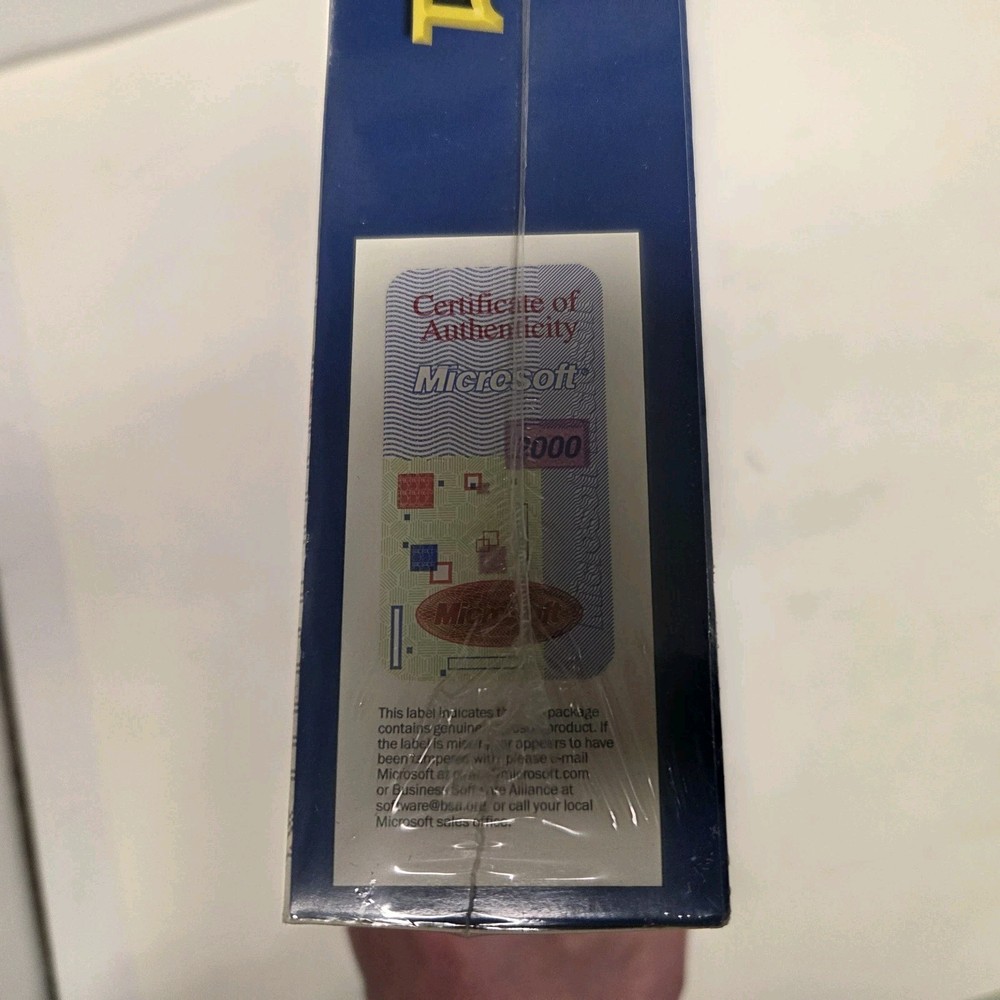 Vintage Microsoft Streets & Trips 2001 PC Software Program Brand, New Sealed