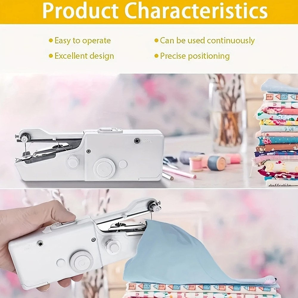 Portable Handheld Sewing Machine - Home Repair & Crafting Essential