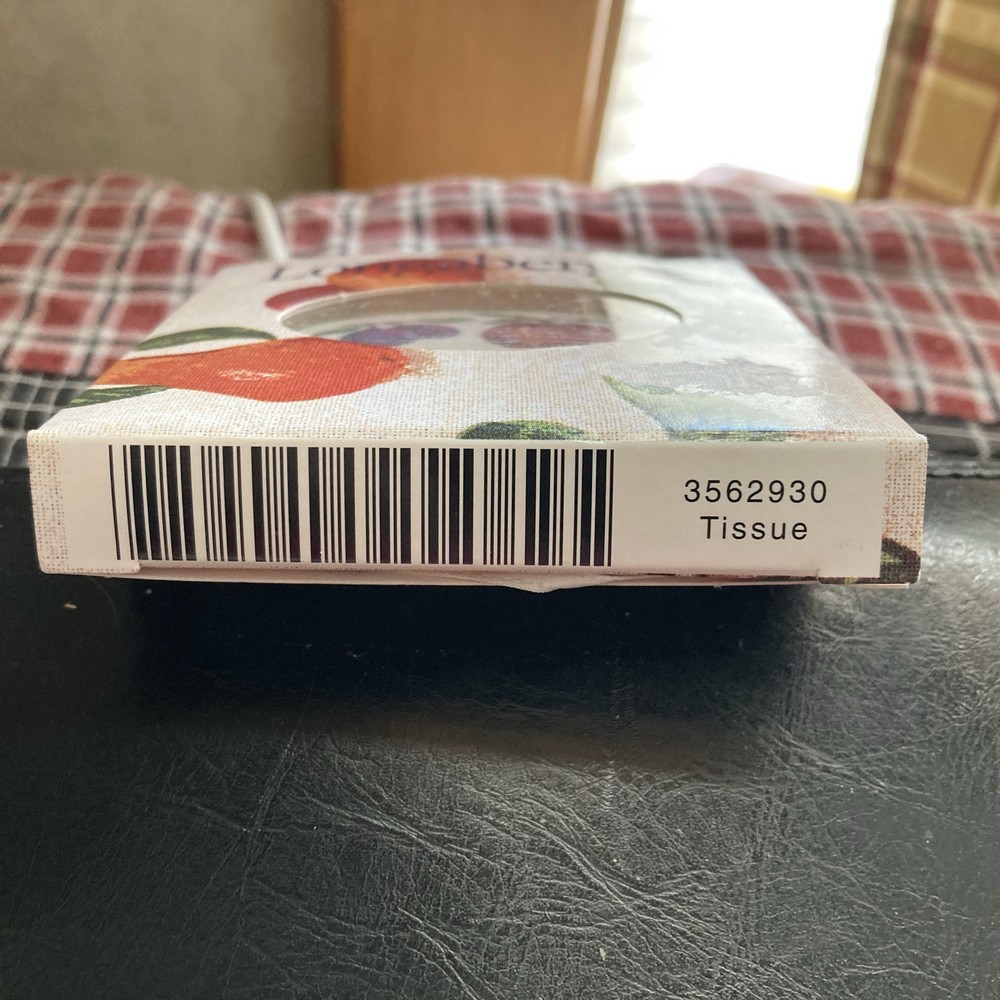 Longaberger TISSUES Tie-On FRUIT MEDLEY ~ NIP