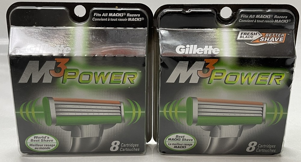 gillette m3 power refill cartridges 16 count