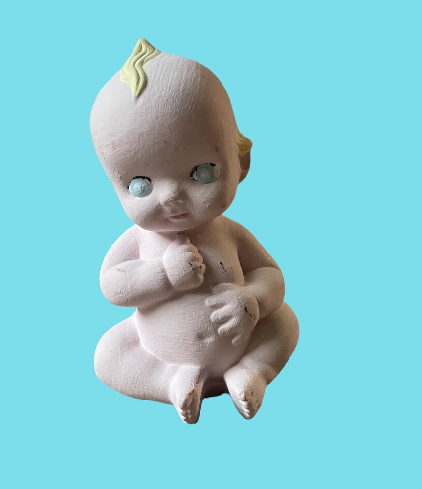 Ceramic Bisque Creepy Baby 7” Figure
