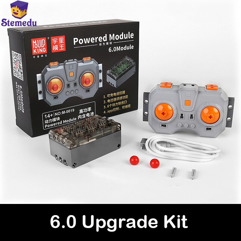 Moc Building Block Power Module M0019 Programmable 6CH APP Remote Controller