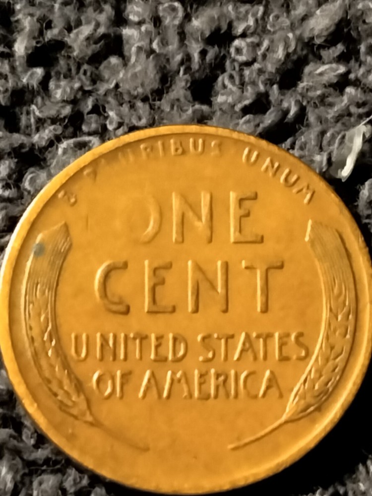 1920 S Lincoln Wheat Cent Weak Strike Struck Thru Grease Improper Alloy Mix