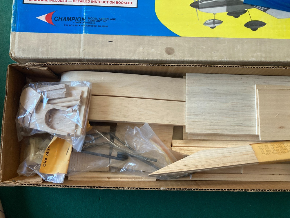 Champion Models BT-20 R/c 50" Balsa Model Airplane Kit
