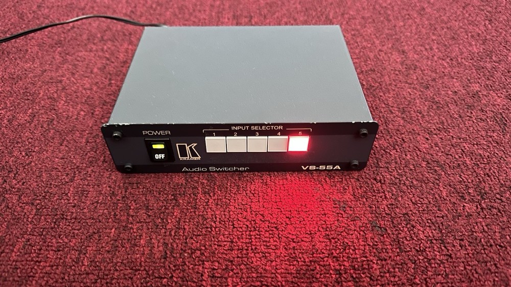 Kramer LTD VS-55A 5X1 Stereo Audio Switcher
