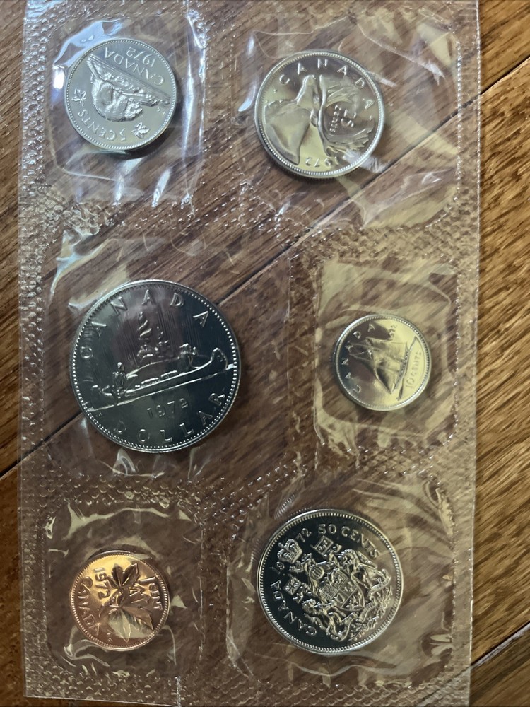 1972 Canadian Uncirculated Coin Set