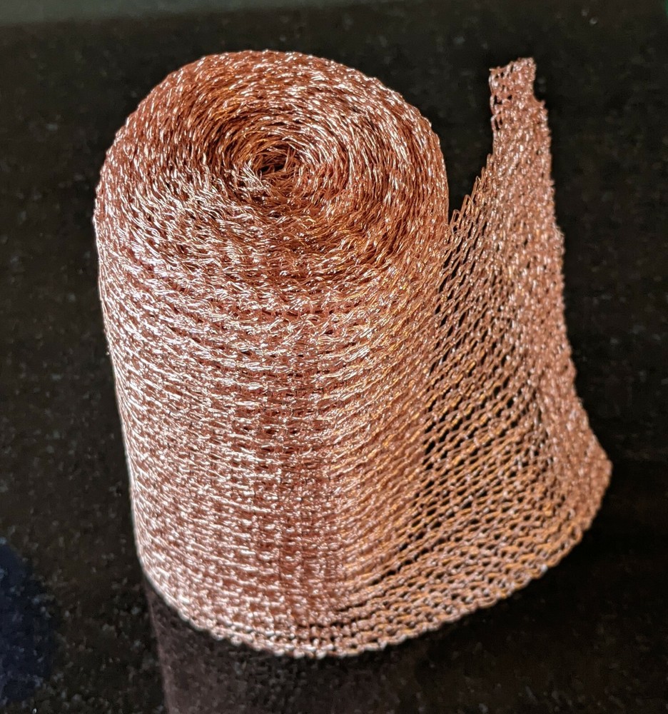 100% Pure Copper Mesh for Reflux Still Column Packing/Moonshine Distilling, 5 in