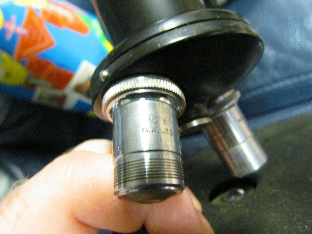 Vintage A O Spencer Microscope Model 374433