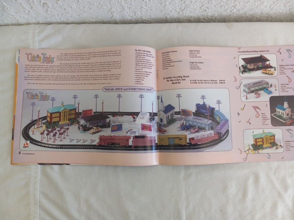 K-Line Electric Trains 2001 Third Edition Catalog Excellent Condition
