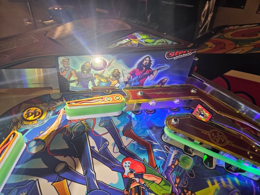 Foo Fighters Pinball Mod DECAL Apron Wall ( SOLD AS A PAIR)