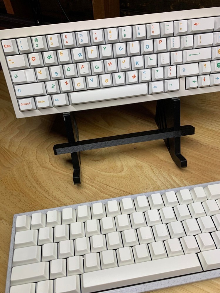 Mechanical Keyboard Stand 2 Tier Display Shelving Custom