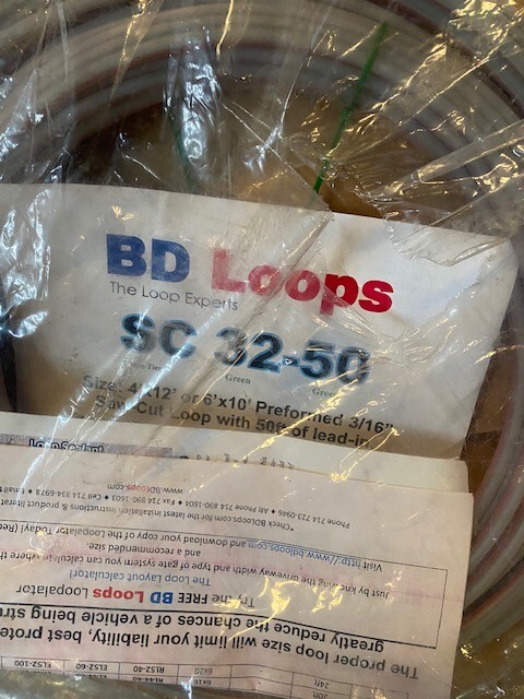 BD Loops - Exit Loop - 4' X 12' or 6' x 10' Saw Cut Performed Loops with 50'Lead