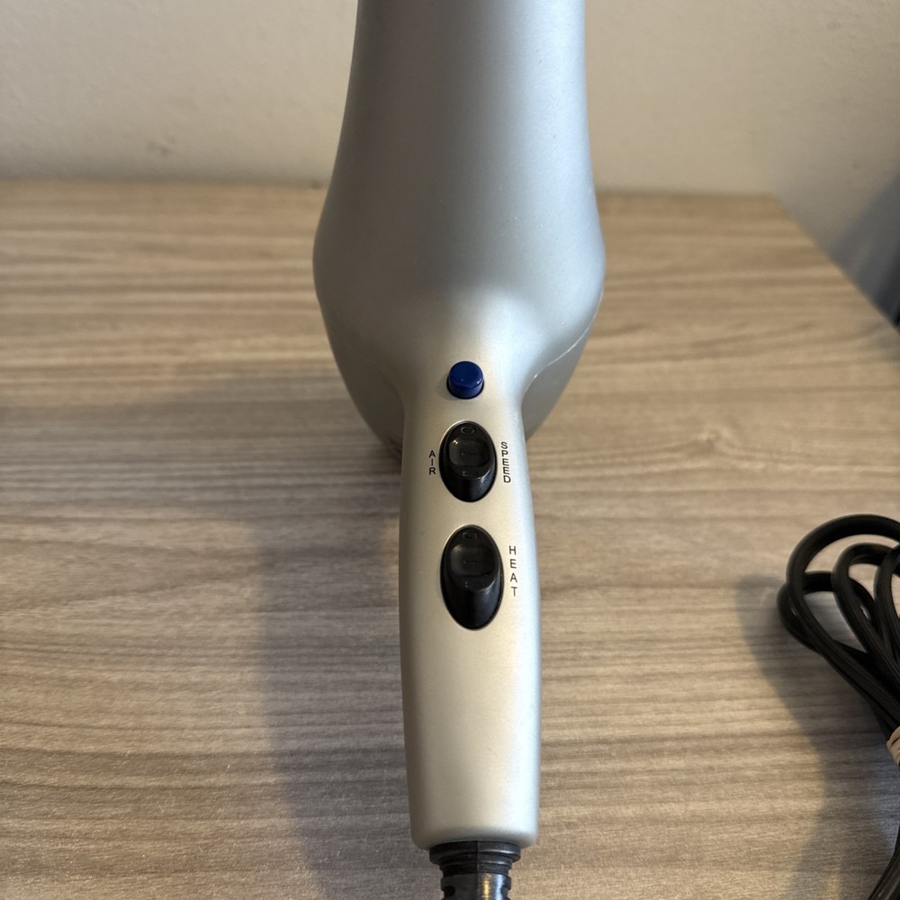 Ion Whisper Quiet Lite 5600A Silver Electric 1875W Ionic Ceramic Hair Dryer