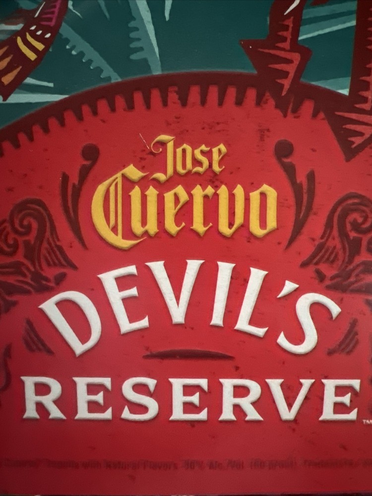 Cuervo Devils Reserve Poster 18 By 24 Inch Double Sided