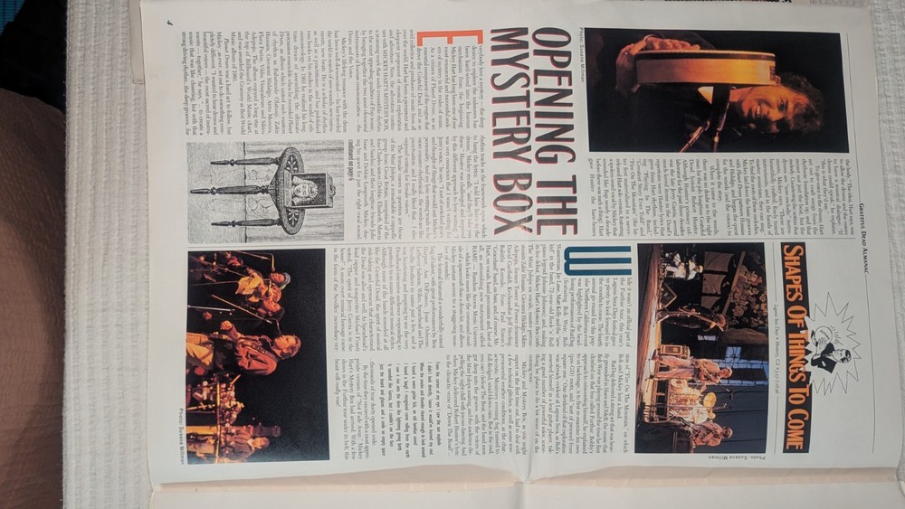 Grateful Dead Almanac Volume 3 Number 3 Furthur Issue