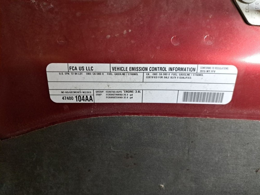 2015 Ram1500 Brake Master Cylinder Sku#4373542